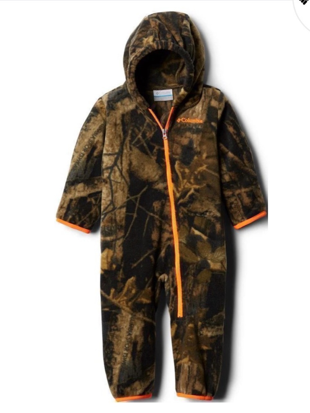Columbia Kids Fleece bunting suit 6-12 months